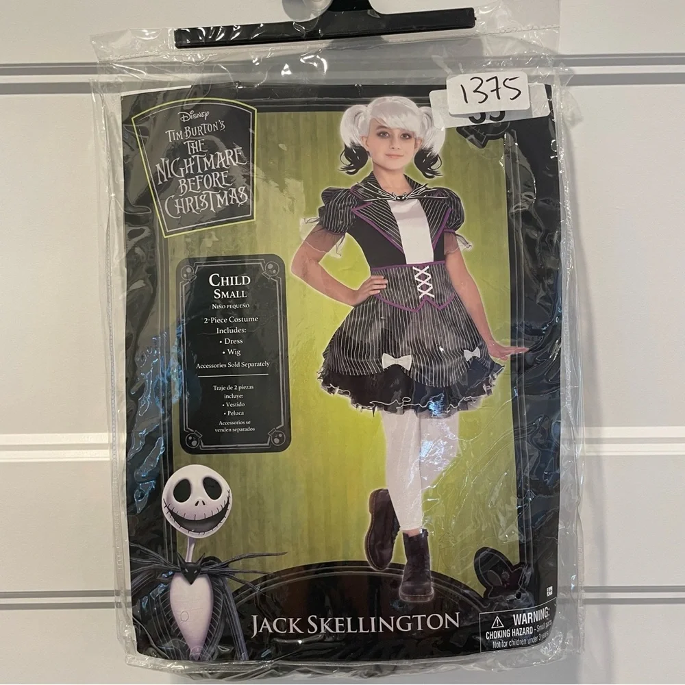 Jack Skellington child costume S (4-6)